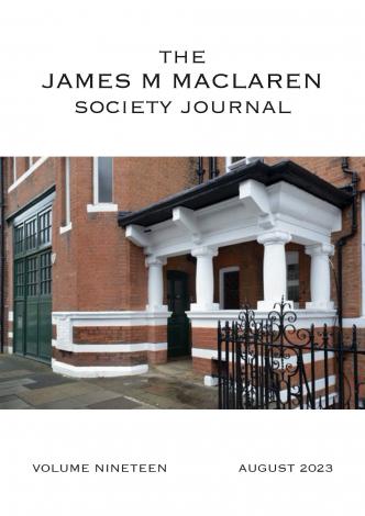 James M Maclaren Journal Volume 19